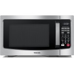Countertop Microwave Ovens 1.2 Cu Ft with 12.4" Removable Turntable Smart Humidity Sensor, 12 Auto Menus Mute Function ECO Mode Easy Clean Interior, 1000W, Silver