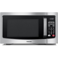Countertop Microwave Ovens 1.2 Cu Ft with 12.4" Removable Turntable Smart Humidity Sensor, 12 Auto Menus Mute Function ECO Mode Easy Clean Interior, 1000W, Silver