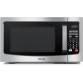 Countertop Microwave Ovens 1.2 Cu Ft with 12.4" Removable Turntable Smart Humidity Sensor, 12 Auto Menus Mute Function ECO Mode Easy Clean Interior, 1000W, Silver
