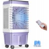 3000 CFM Windowless Portable Air Conditioners, Evaporative Air Cooler with 6.87 Gal Water Tank, 3 Speeds & 4 Modes, 120° Oscillation, 15H Timer Air Cooler for Home, Kitchen, Bedroom