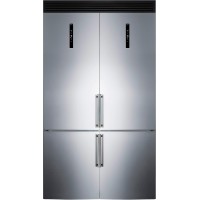 48" Bottom Refrigerator, Counter Depth Refrigerator-Freezer, French Door, Energy Star, Stainless Steel