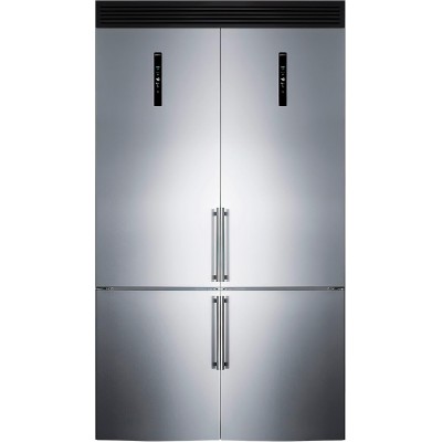 48" Bottom Refrigerator, Counter Depth Refrigerator-Freezer, French Door, Energy Star, Stainless Steel