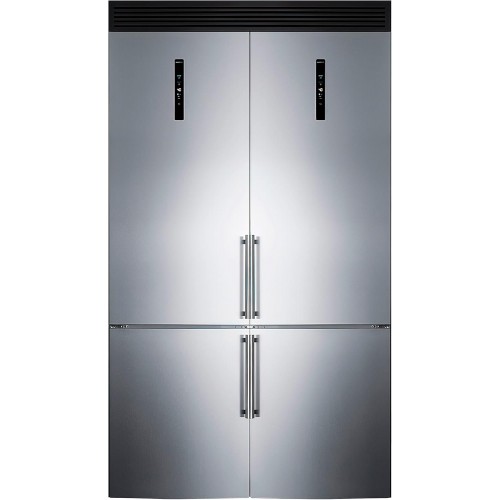 48" Bottom Refrigerator, Counter Depth Refrigerator-Freezer, French Door, Energy Star, Stainless Steel